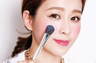 武漢力唯化妝學校教你如何打造不同臉型腮紅的畫法